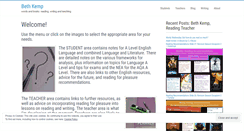Desktop Screenshot of bethkemp.co.uk