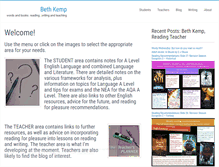 Tablet Screenshot of bethkemp.co.uk